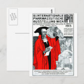 1913 Wiener Apothekenposter Postkarte (Vorne/Hinten)