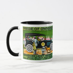 1914 Chandler Automobil Poster Tasse