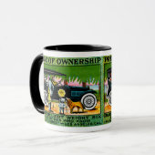 1914 Chandler Automobile Poster Tasse (Vorderseite Links)