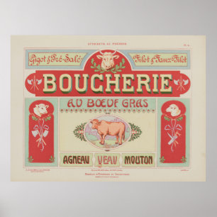 1914 Charayron Pochoir Kunst Ornament Pl07 Poster