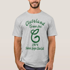 1914 Cleveland Green Sox Bundesstaatlich League Ba T-Shirt