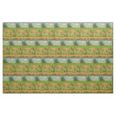 1914 Grazing billygoat Illustration Stoff (Fat Quarter (45,7 x 55,9 cm))