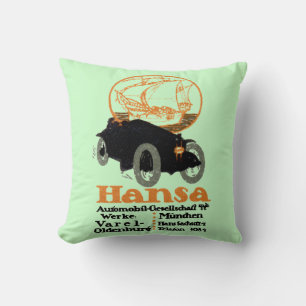 1914 Hansa Automobil Kissen