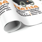 1914 Hansa Automobile Geschenkpapier (Rolleneckpunkt)