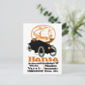 1914 Hansa Automobile Postkarte (Stehend Vorderseite)