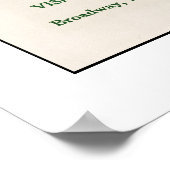 1914 Karte, Santa Cruz bis Salinas Poster (Ecke)