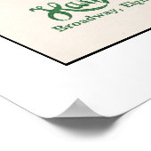 1914 Map, Tahoe, Pacific House bis Tallac Poster (Ecke)