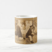 1914 Spaß am Strand RPPC Kaffeetasse (Mittel)
