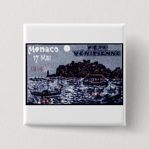 1914 Venezianisches Festival von Monaco Button