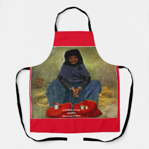 "1915-A PAPRIKA-SELLER, KALOCSA-Österreich-Ungarn" Schürze