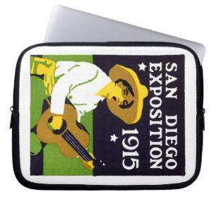 1915 Ausstellung in San Diego Laptopschutzhülle