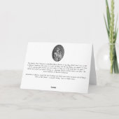 1915 Bauernhof & Felder, Madison CT Dankeskarte (Rückseite)