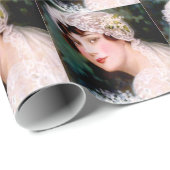 1915 Bride Geschenkpapier (Rolleneckpunkt)