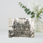 1915 Britische Empire-Truppen Postkarte (Stehend Vorderseite)