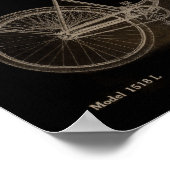 1915 Camp Fire Girls Bicycle Ad Art Poster (Ecke)