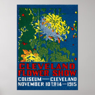 1915 Cleveland Blume Show Poster