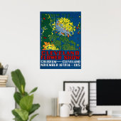 1915 Cleveland Blume Show Poster (Heimbüro)