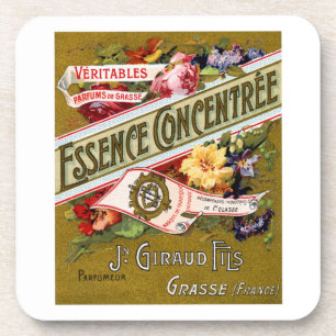 1915 Essence Concentree Französisches Parfüm Getränkeuntersetzer