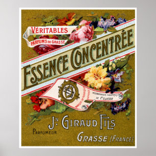 1915 Essence Concentree Französisches Parfüm Poster