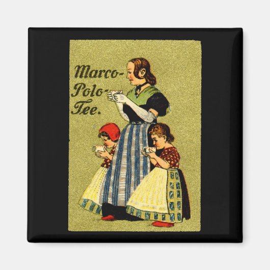 1915 genießt Marco Polo Tea Magnet (Vorne)