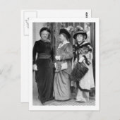 1915 in die Neuner verkleidet Postkarte (Vorne/Hinten)