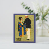 1915 Marco Polo Tea Postkarte (Stehend Vorderseite)