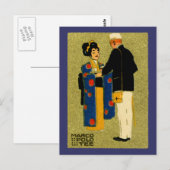 1915 Marco Polo Tea Postkarte (Vorne/Hinten)