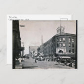 1915 Oklahoma City, Downtown View, Vintag Postkarte (Vorne/Hinten)
