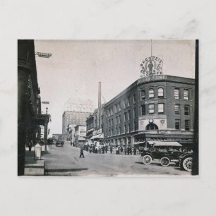 1915 Oklahoma City, Downtown View, Vintag Postkarte