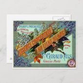 1915 Parfüm des weißen Lilac Postkarte (Vorne/Hinten)