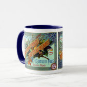 1915 Parfüm des weißen Lilac Tasse (Vorderseite Links)
