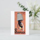 1915 Simplex Plakat Postkarte (Stehend Vorderseite)