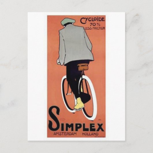1915 Simplex Plakat Postkarte (Vorderseite)