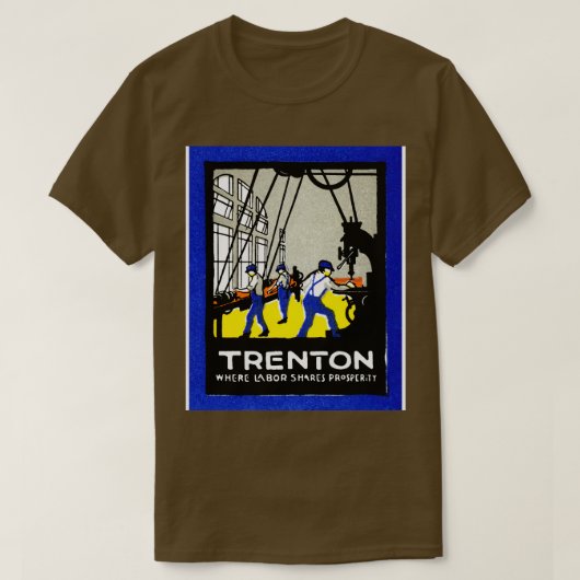 1915 Trenton New Jersey T-Shirt (Design vorne)