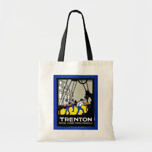 1915 Vintag Trenton New Jersey Tragetasche