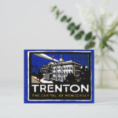 1915 Vintag Trenton NJ Postkarte (Stehend Vorderseite)