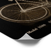 1915 Vintages Iver Johnson Bicycle Ad Art Poster (Ecke)