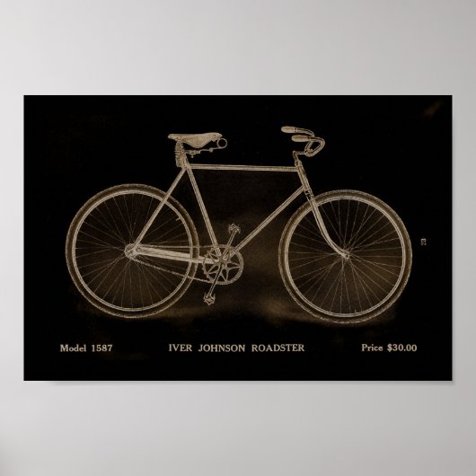 1915 Vintages Roadster Bicycle Ad Art Poster (Vorne)