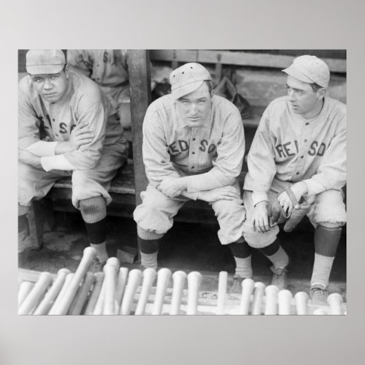 1916 Boston Baseball Poster (Vorne)