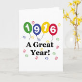 1916 ein großes Jahr-Geburtstag Karte (Gelbe Blume)