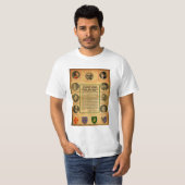 1916 Irische Proklamation Irland T-Shirt (Vorne ganz)