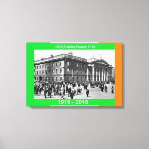 1916 irisches Bild für verpackte Leinwand