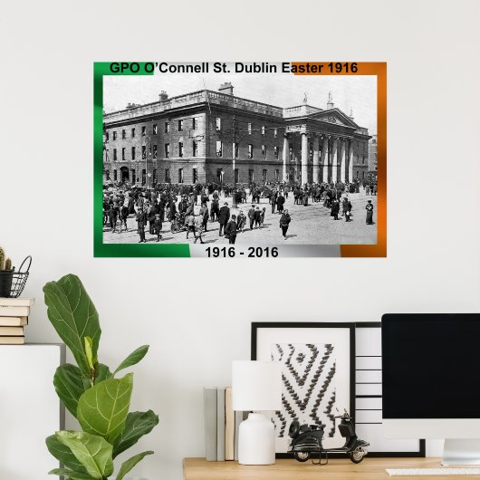 1916 irisches Plakatbild Poster (Heimbüro)