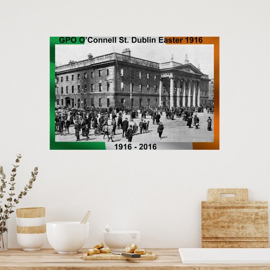 1916 irisches Plakatbild Poster (Küche)