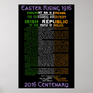 1916 Osteraufstieg 1000-jähriges Poster 2016