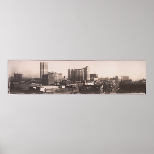 1916 Panoramablick, Birmingham AL Yard Long Foto Poster (Vorne)