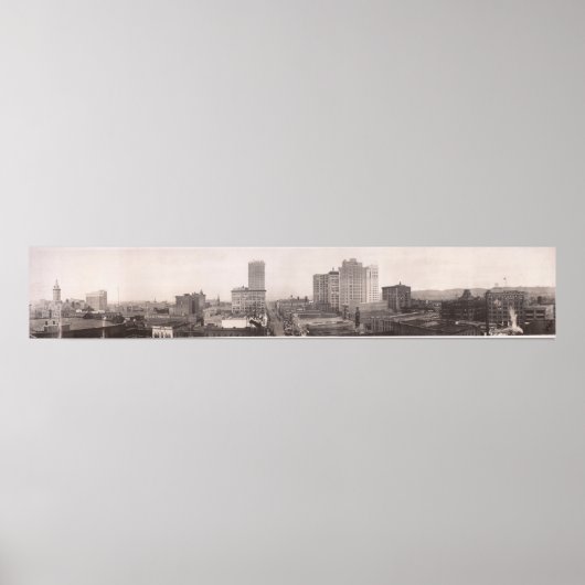 1916 Skyline View, Birmingham, AL Yard Long Foto Poster (Vorne)