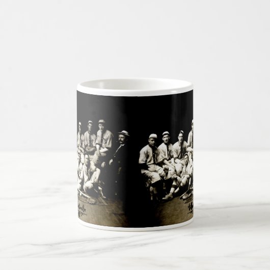 1917 Baseball-Mannschaft Kaffeetasse (Mittel)