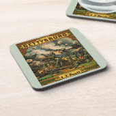 1917 Die Schlacht von Gettysburg Getränkeuntersetzer (Linke Seite)