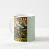 1917 Die Schlacht von Gettysburg Kaffeetasse (Vorderseite Links)